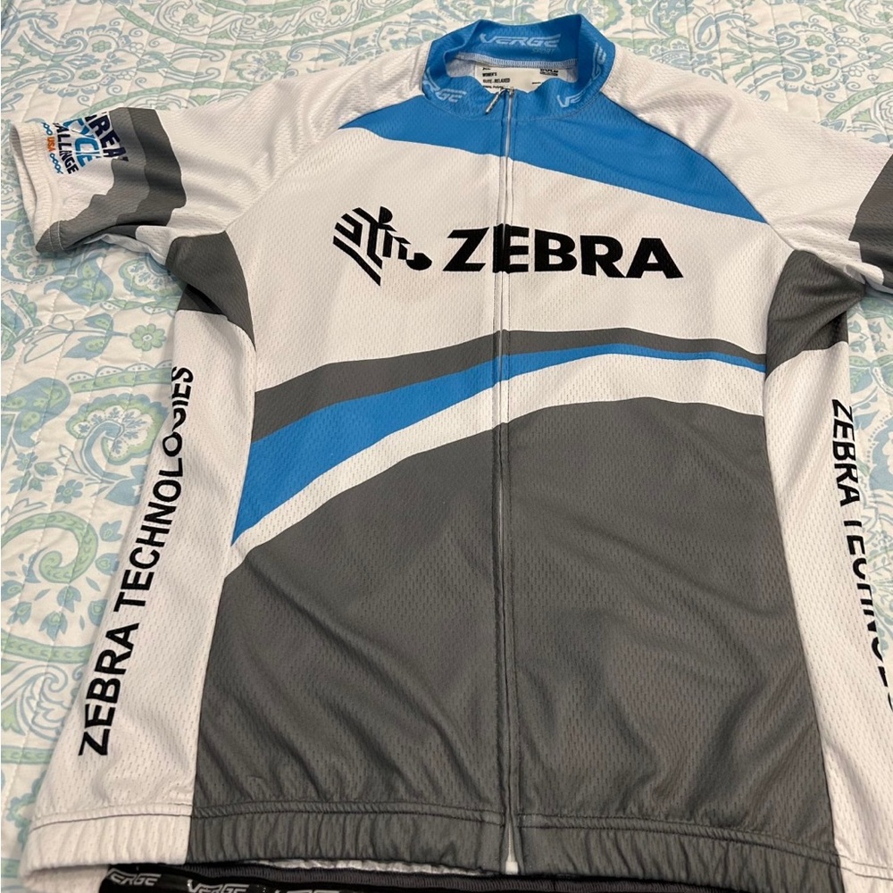Women Cycling Jersey Verge Zebra